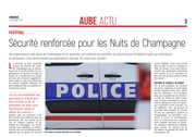 Sécurité renforcée pour les Nuits de Champagne à Troyes