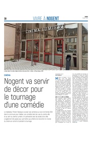 Nogent-sur-Seine va servir de décor pour le tournage d’une comédie!