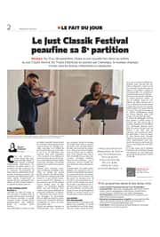 Que vous réserve la 8e édition du Just Classik festival ?