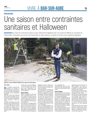 Une saison entre contraintes sanitaires et Halloween.