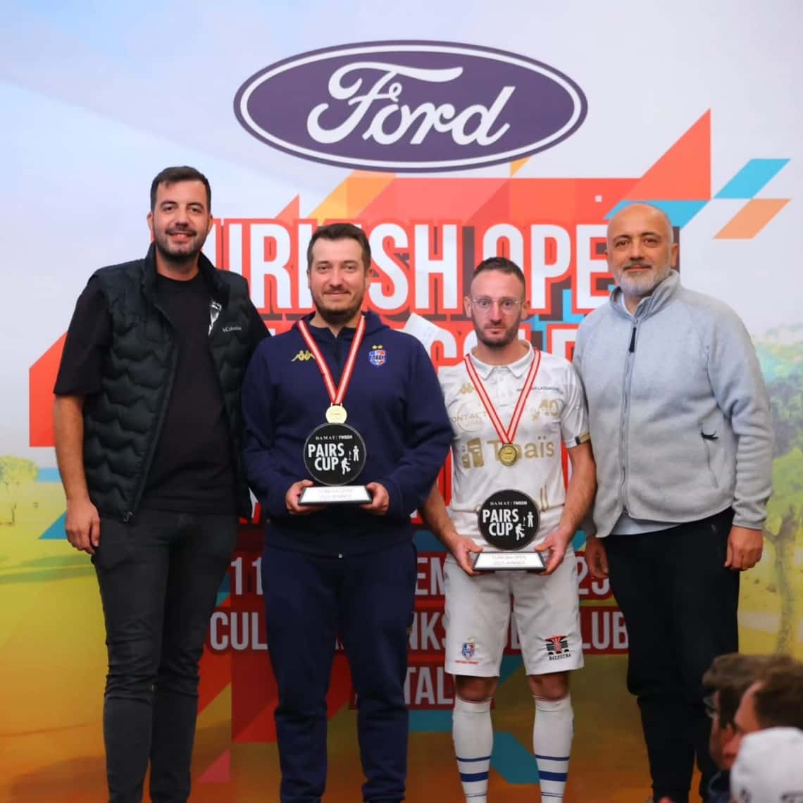 Nicolas Pussini et Anthony Lassaigne à la TURKISH OPEN CHAMP