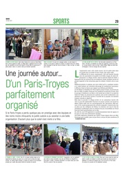 Un Paris-Troyes parfaitement organisé.