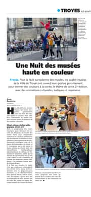 Une Nuit des musées haute en couleur !