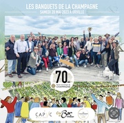 une belle délégation pour les 70 ans de la route touristique du Champagne