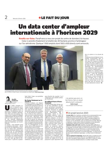 Un data center en projet, à Romilly-sur-Seine !
