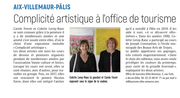 Complicité artistique à l'office de tourisme