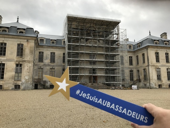 Préparation Action Mécénat au Château de Vaux