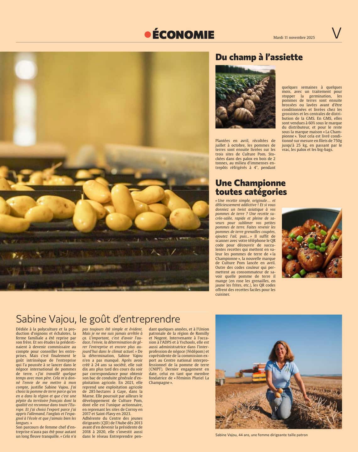 Culture Pom réinvente la pomme de terre