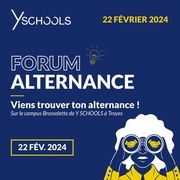 Forum Alternance à Y SCHOOLS.
