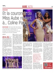 La couronne de Miss Aube 2023 revient à Coline Pasquier !