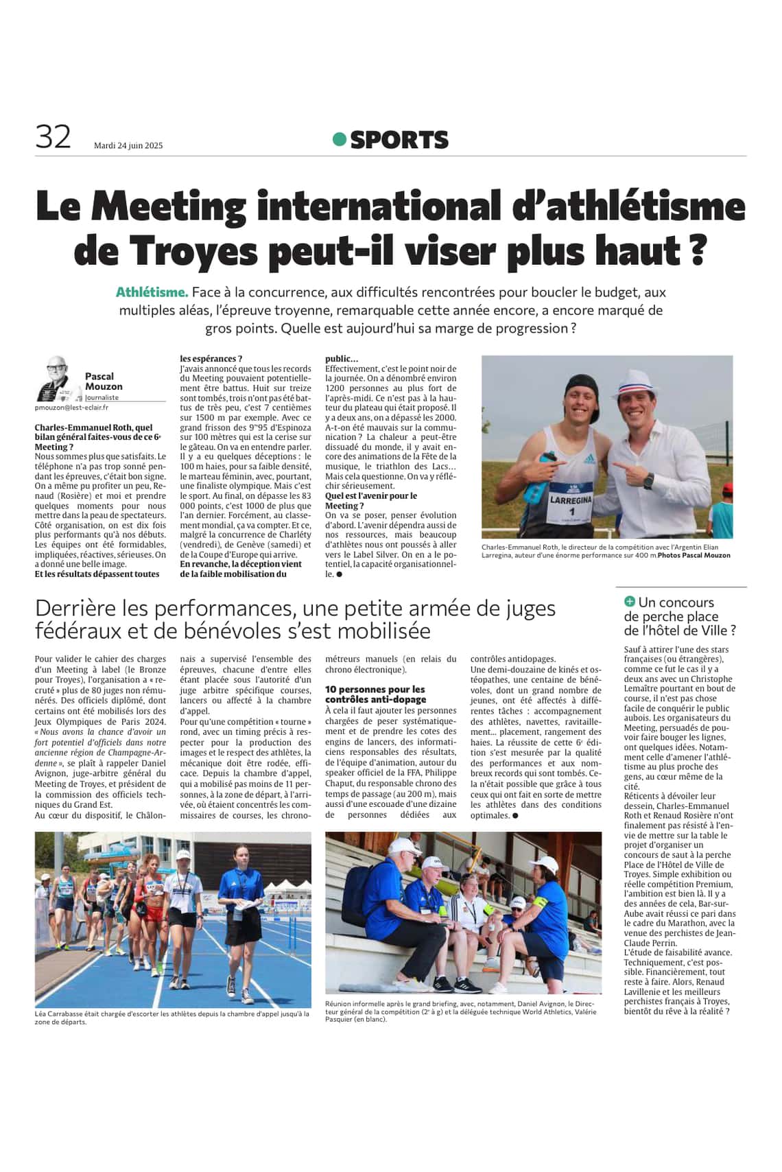 Le Meeting international d’athlétisme de Troyes peut-il viser plus haut ?