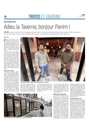 Adieu la Taverne, bonjour Panim !