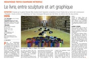 Médiathèque TCM : Le livre, entre sculture et art graphique.