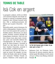 Isa Cok en argent !