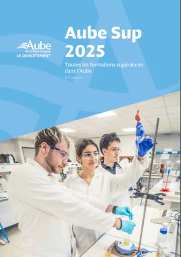 AUBE SUP 2025 en ligne sur le site du Département.