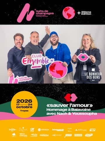 AUBASSADEURS & JUST ONE LIFE mécènes associés des Nuits de Champagne depuis 2025