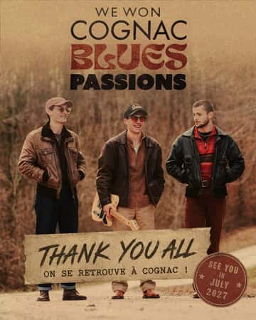 Des nouvelles de nos Pépites : Younger Spirit remporte le Festival Cognac Blues