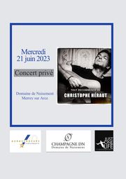 Fête de la musique avec un concert privé au Domaine de Nuisement.