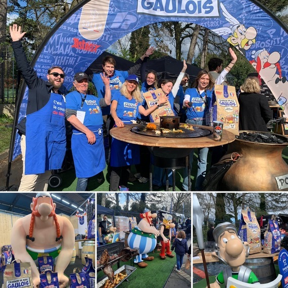 Nos Aubassadeurs de SOLER au Barbecue Expo de Paris.