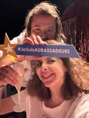 Et toi quelle est ta photo avec l'étoile Aubassadeurs  en 2025 ?