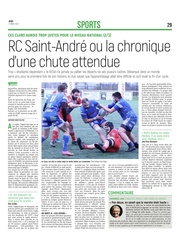RC Saint-André ou la chronique d’une chute attendue