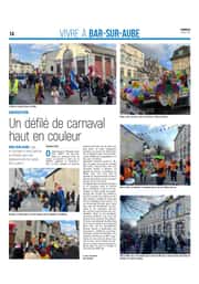 Bar-sur-Aube, c’est un carnaval haut en couleur !