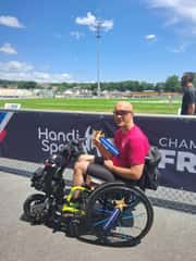 Armand Grammont, pépite handisport aux championnats de France Elite