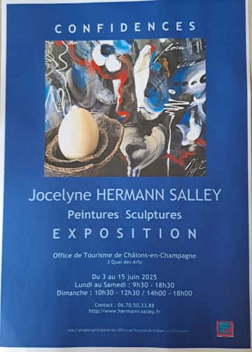 Des nouvelles de nos Pépites : nouvelle expo pour Jocelyne Hermann Salley
