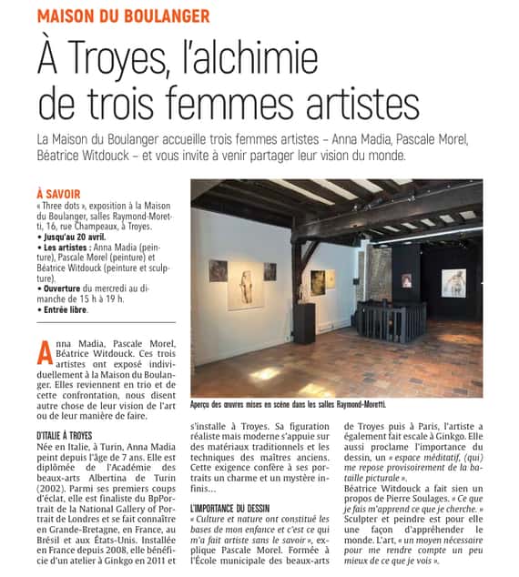 À Troyes, l’alchimie de trois femmes artistes