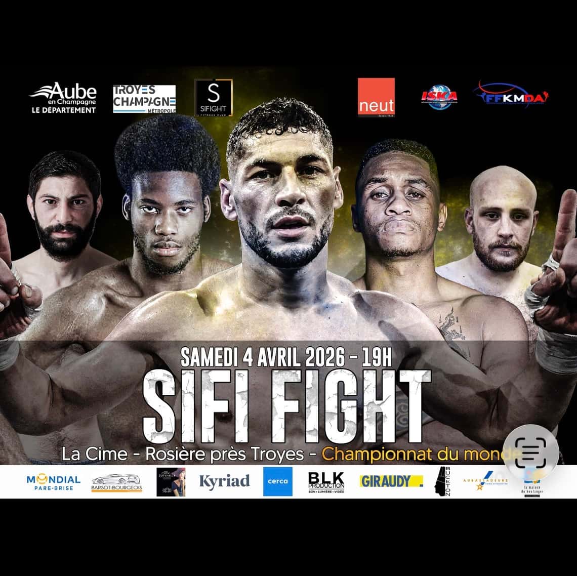 Grand Gala SIFI fiGHT au CIME (Complexe International Multisports Escalade)