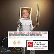 Anne-Claire portera la flamme olympique le 13 juillet !