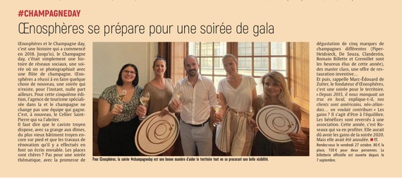 Œnosphères se prépare pour une soirée de gala