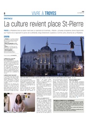 La culture revient place St-Pierre.