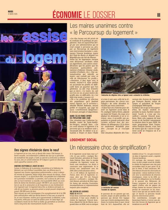 Le logement, une « bombe sociale » à désamorcer au plus vite dans l’Aube