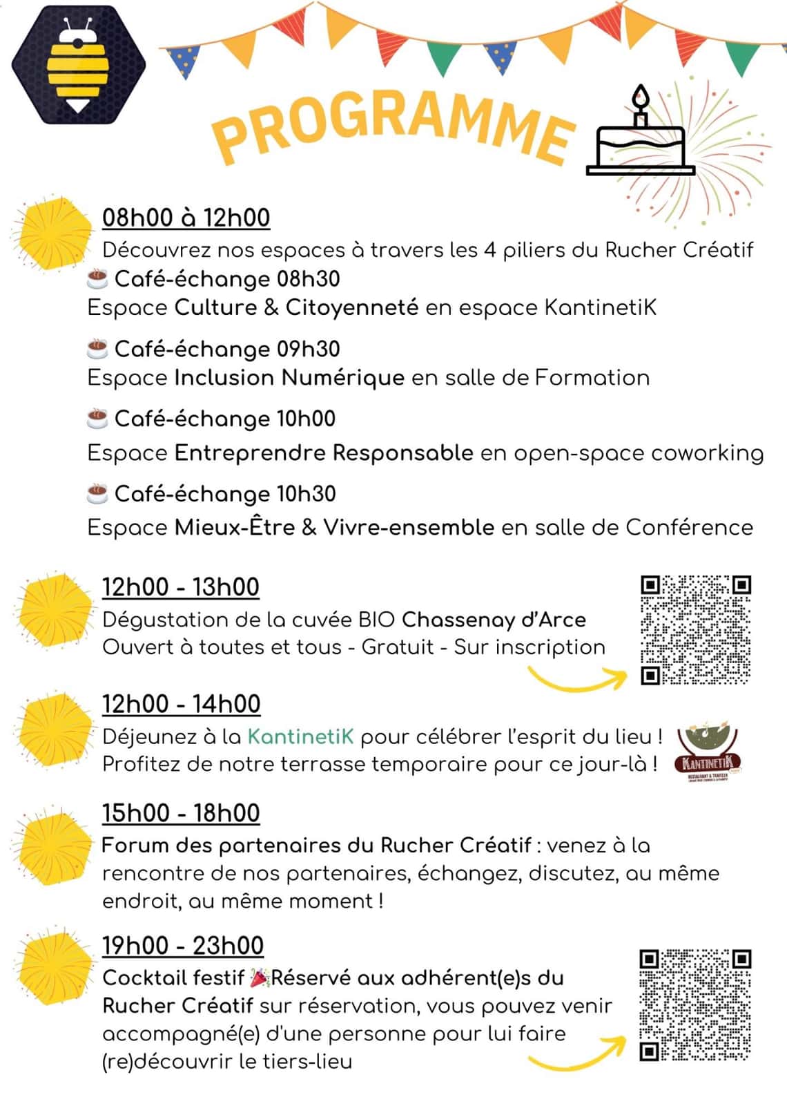 Le RUCHER CRATIF fête ses 8 ans !