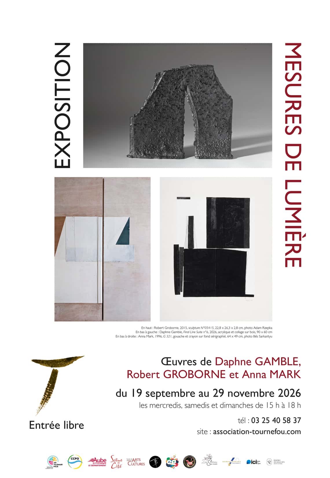 Exposition 'MESURES DE LUMIÈRE' au Tournefou.