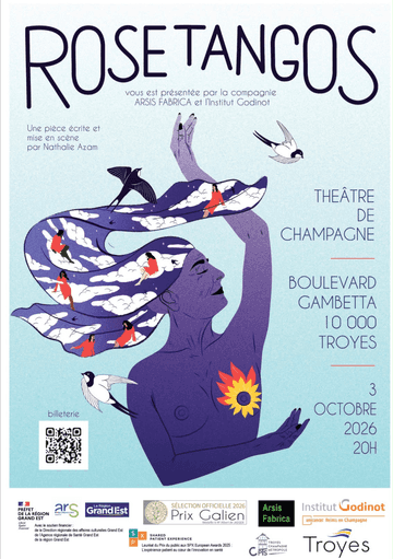 Octobre Rose : ROSE TANGOS au Théâtre de Champagne.