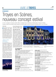 Troyes en Scènes, un nouveau concept estival.
