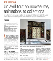 Un avril tout en nouveautés, animations et collections.