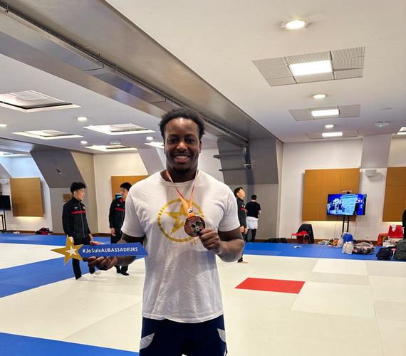 David Ali, Pépite Judo, 3ème de la Coup d'Europe Junior de Paris.