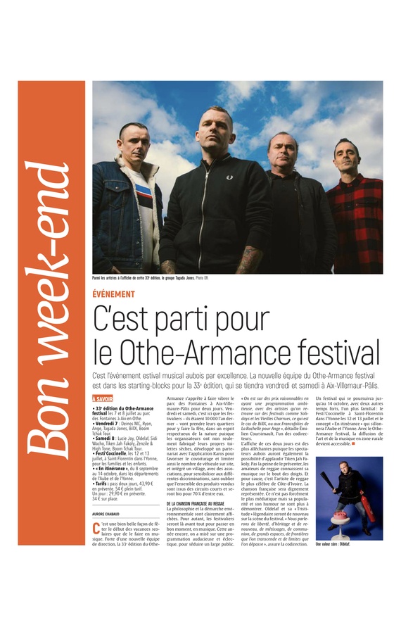 C’est parti pour le Othe-Armance festival !