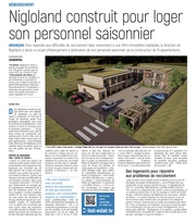 Nigloland construit pour loger son personnel saisonnier.