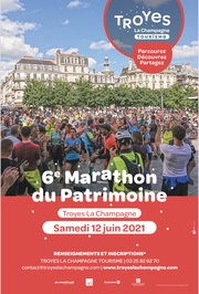 6ème Marathon du Patrimoine organisé par Troyes La Champagne Tourisme.