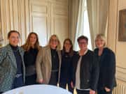 Déplacement d'Aurore Berger dans l'Aube.