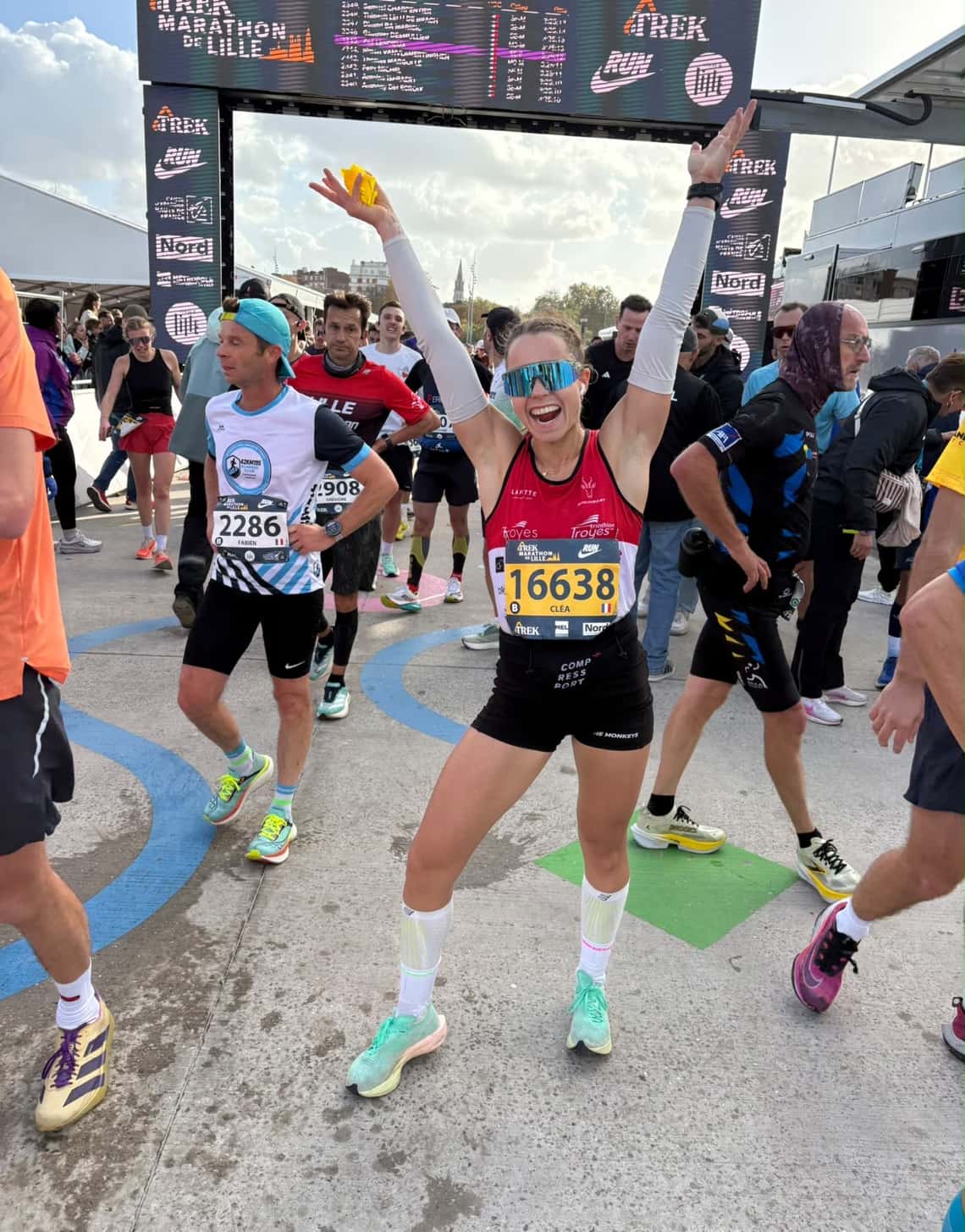 Des nouvelles des Pépites : Cléa Pougalan fini son premier marathon