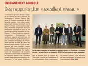 Des rapports d’un «excellent niveau»