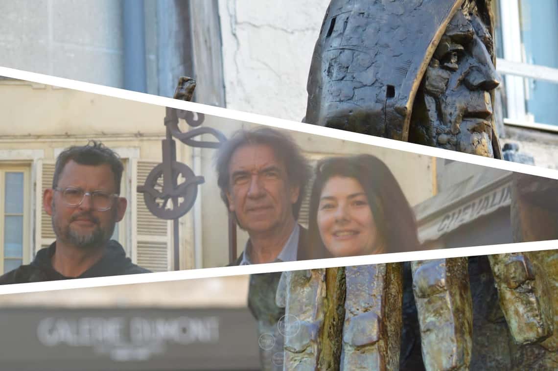 Exposition Du bronze au réel organisée par notre Aubassadeurs Eric Dumont.