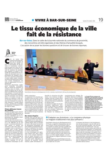 Le tissu économique de la ville fait de la résistance