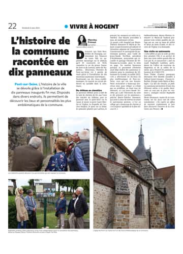 L'histoire de la commune racontée en dix panneaux