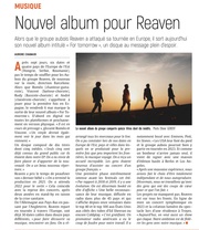 Nouvel album pour Reaven.